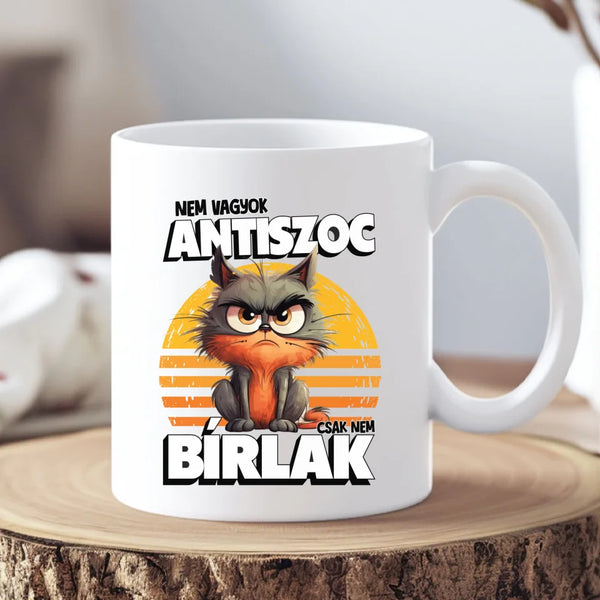 Nem vagyok antiszoc bögre